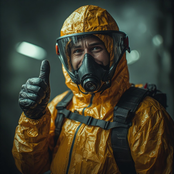 construction worker portrait hardhat